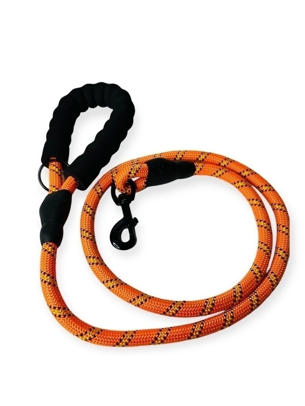 Medium Large Dog Reflective Dog Leash Orange & Black New Without‎ Tag